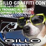 hand paint your Gillo sunglasses  presso il nostro stand e vinci dei premi